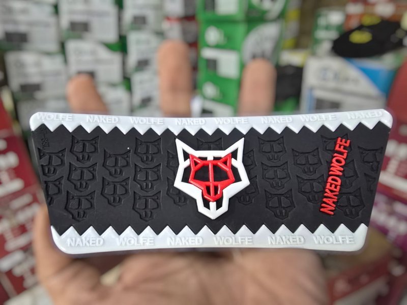 ربر شبابي- ابيض*احمر- ولف