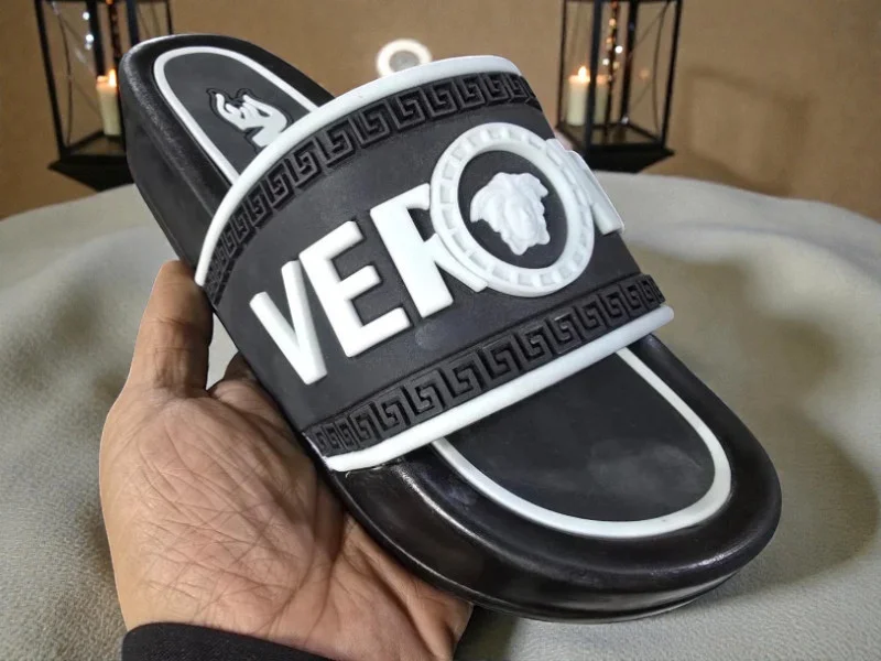 شبشب ربر بروتان رجالي 7سم مقاسات مكسرة مشكل