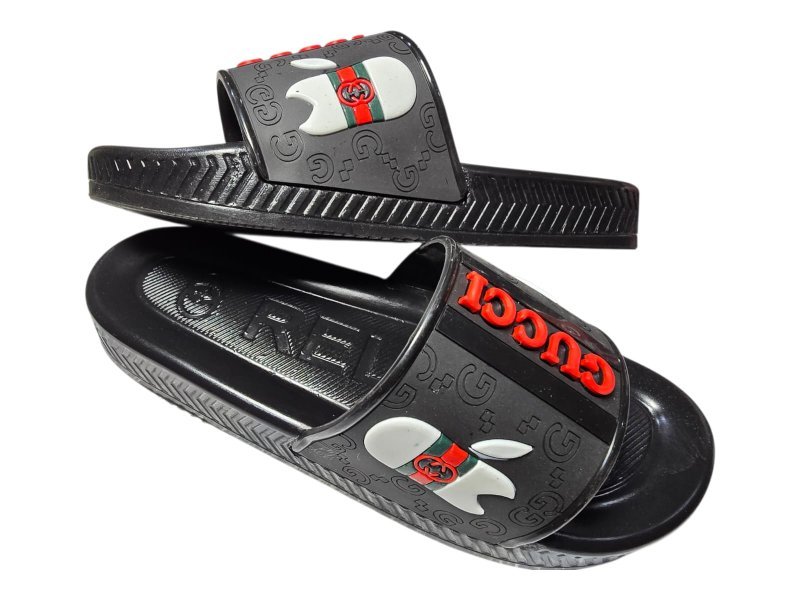 شبشب ربر بروتان شبابي relx - جوتشي- ابيض*اخضر