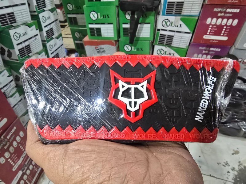 ربر شبابي- احمر*ابيض- ولف