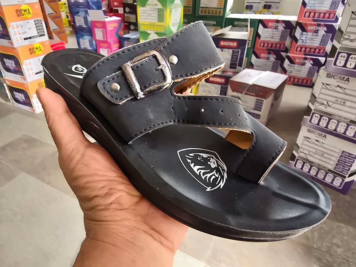 شبشب سكاي مبطن رجالي - super shoes - 792 -   اسود